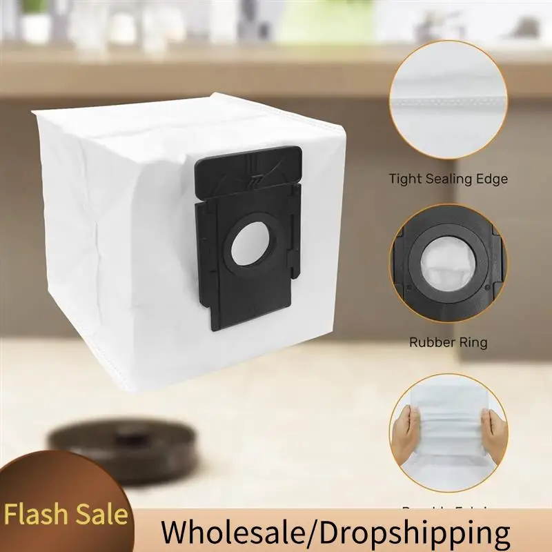 

BAAD 17PCS Accessories Kit For Botslab S8 Plus Vacuum Cleaner Accessories Roller Side Brush Filter Mop Cloths Dust Bag