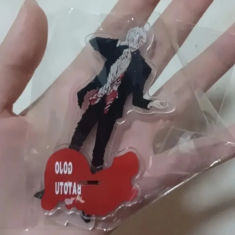 Jujutsu Kaisen Acrylic Stand Figure Satoru Gojo Geto Suguru Anime Peripheral Cute Delicate Dormitory Acrylic Desktop Ornament