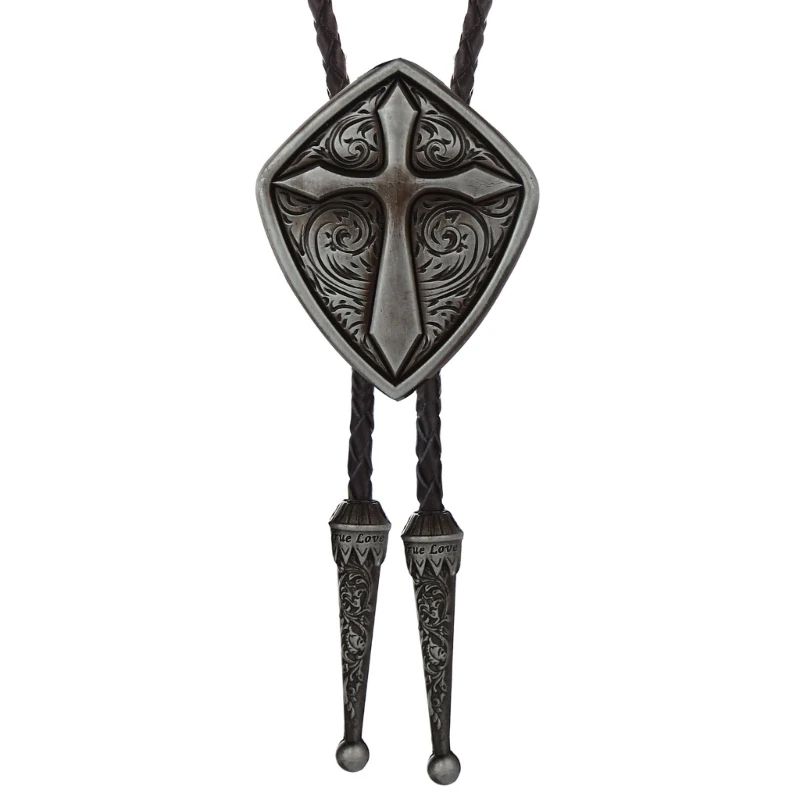 Bolo Tie ฮาโลวีนเครื่องแต่งกายคอ Tie ผู้หญิง Mens อุปกรณ์เสริมเครื่องประดับ Party Props Dropship