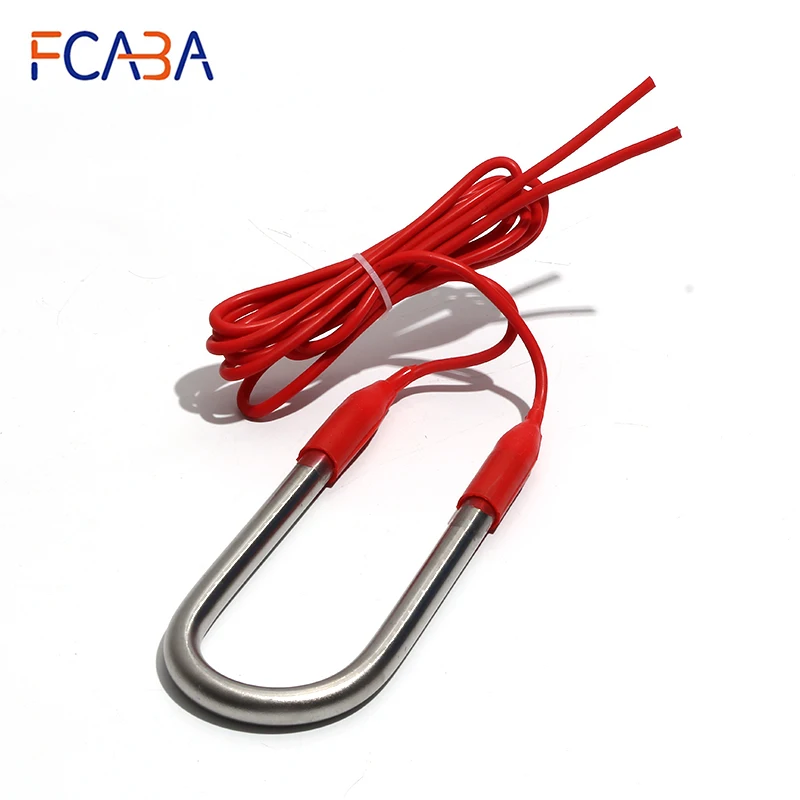 FCABA U-shaped Submersible Low Voltage DC Heating Tube 12V 50W/100W/150W/200W Heating Pipe