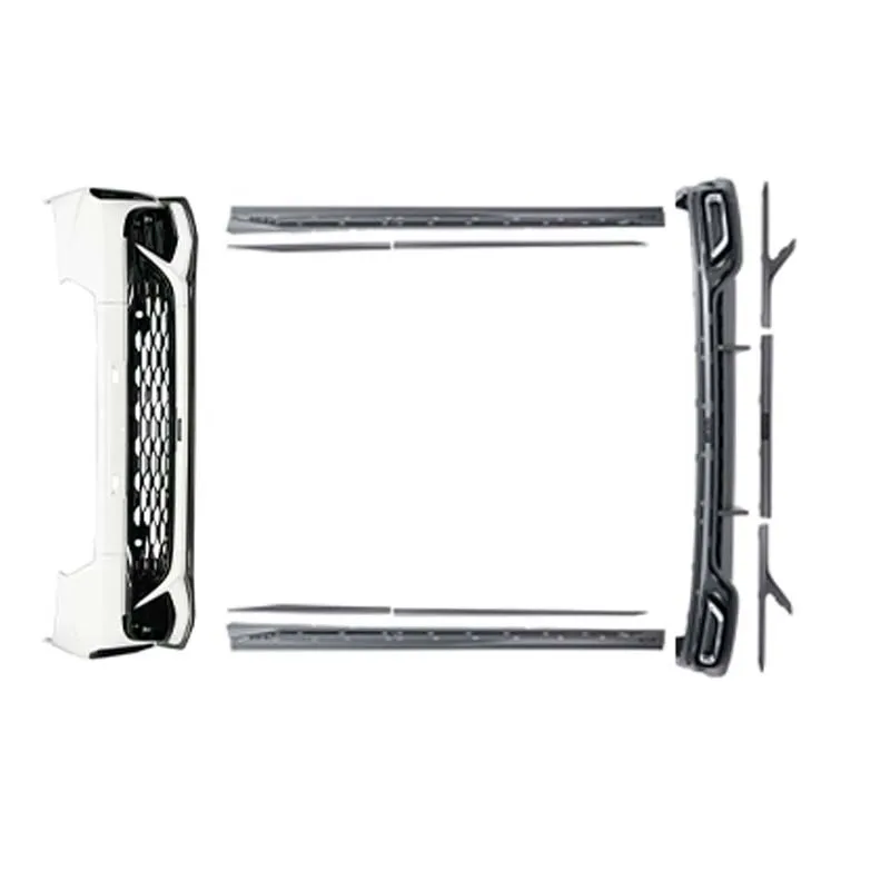 Upgrade Accessories Plastic Polished Body Kit 11th 2023+ Front Bumper Lip Side Skirt Rear Diffuser Spoiler