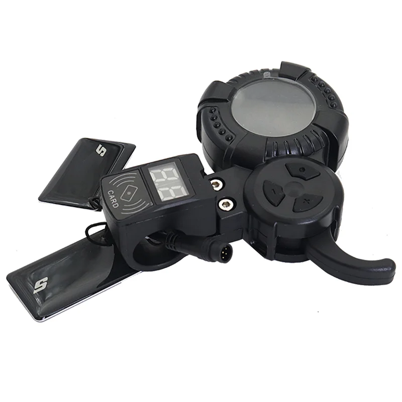 72V LCD Display Dashboard Meter Kit for Zero 8 9 10 8X 10X 11X Electric Scooter Display with Card Swiping Function HOT