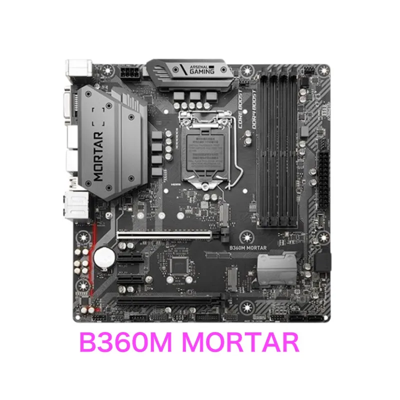 

Suitable For MSI B360M MORTAR Motherboard 64GB LGA 1151 DDR4 Micro ATX Mainboard 100% Tested OK Fully Work