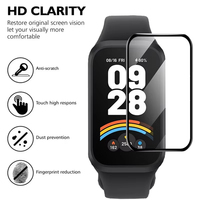 1-5PCS Screen Protector For Xiaomi Mi Band 9 8 Active Accessories Soft Curved Edge (Not Glass) For Xiaomi Redmi band 3 2 film