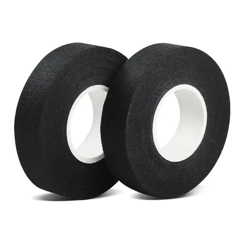 2 Stück elektrisches Isolierband, hitzebeständiges Kabelbaumband, 9 mm, Auto-Kabelbaum, Kabelbaum, Schutz, wasserdichtes Klebeband