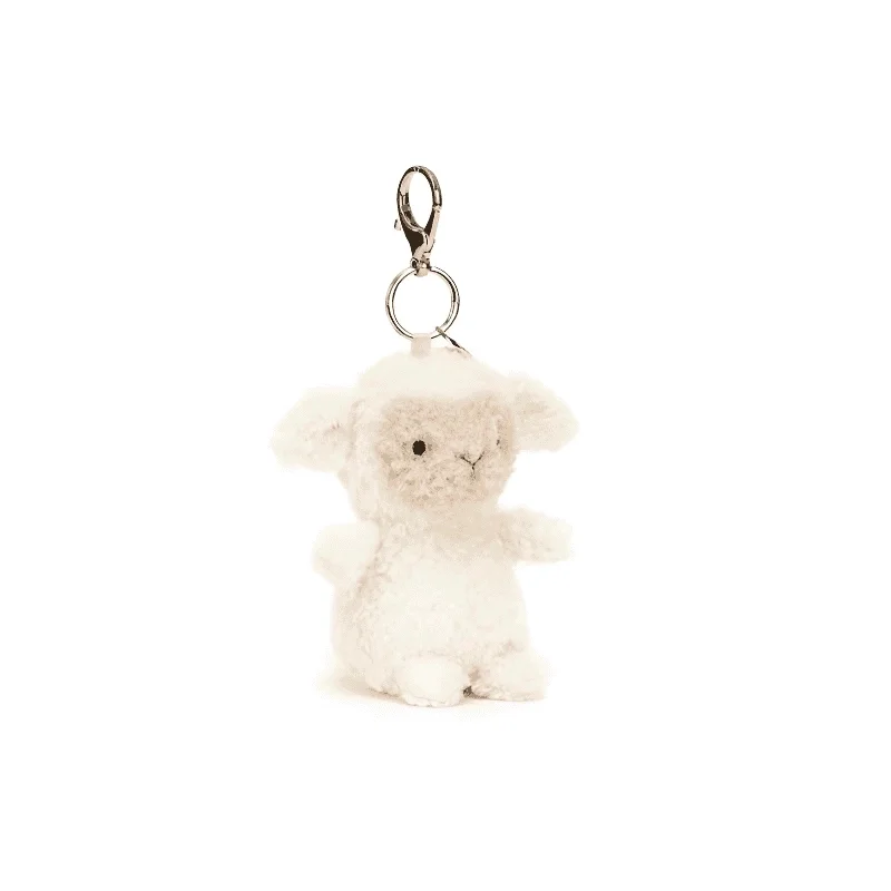 

Плюшевая игрушка-брелок Jellycat Bashful Lamb (Великобритания) для сумки, милый кулон для студенческого рюкзака, подарок на день рождения