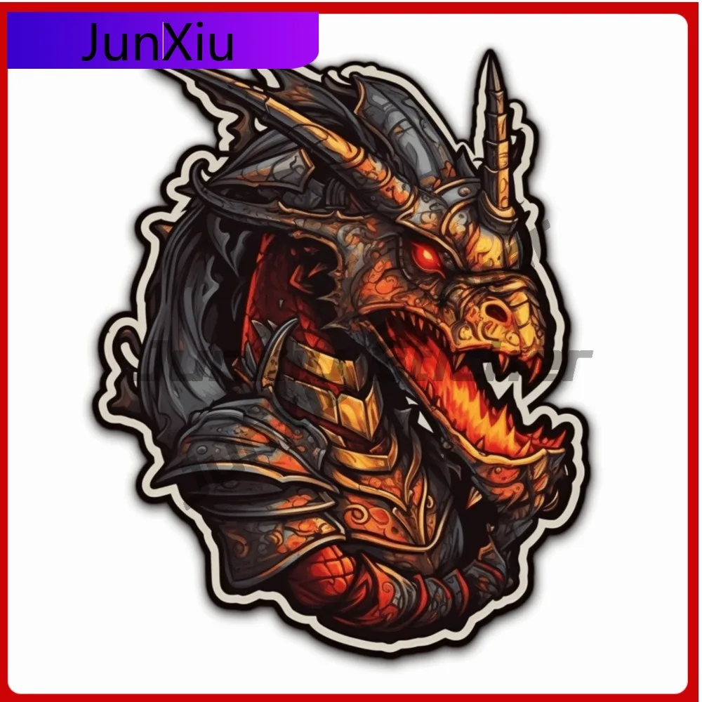 

Dragon Crusader Sticker Folklore Decal for Truck Trendy Waterproof Vinyl Decoration Car Laptop Window Bum