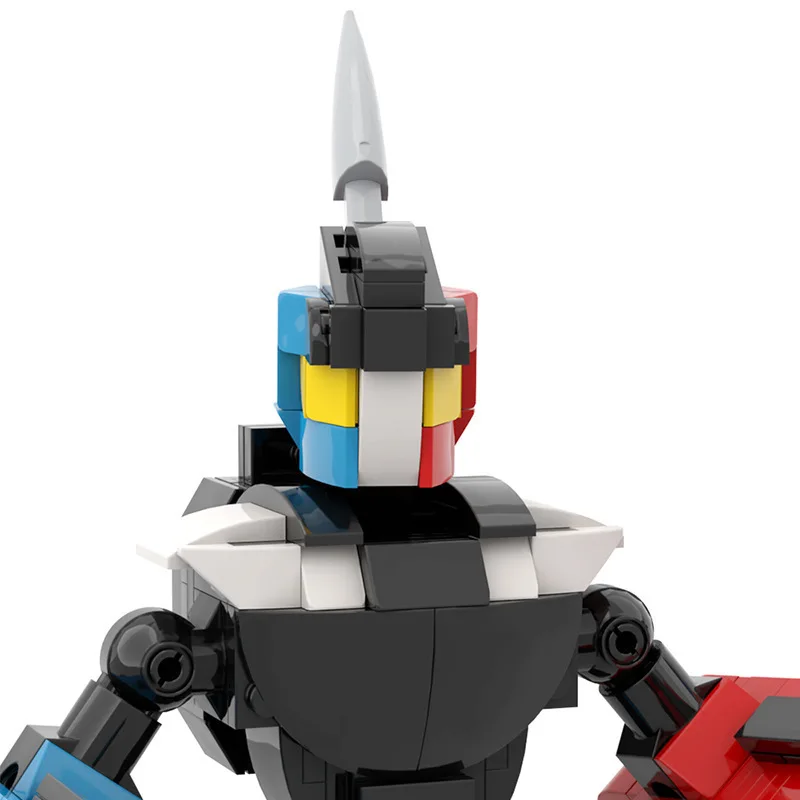 Hot Switch Creative Transform Mecha Building Block Set Humanoid Robot Changeable Card Model Brick Toys Kids Adults Holiday Gifts