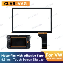 6.5 Inch Glas Touch Screen Panel Voor VW MIB 682 680 200 Auto Radio Digitizer TDO-WVGA0633F00039 WVGA0633F00045