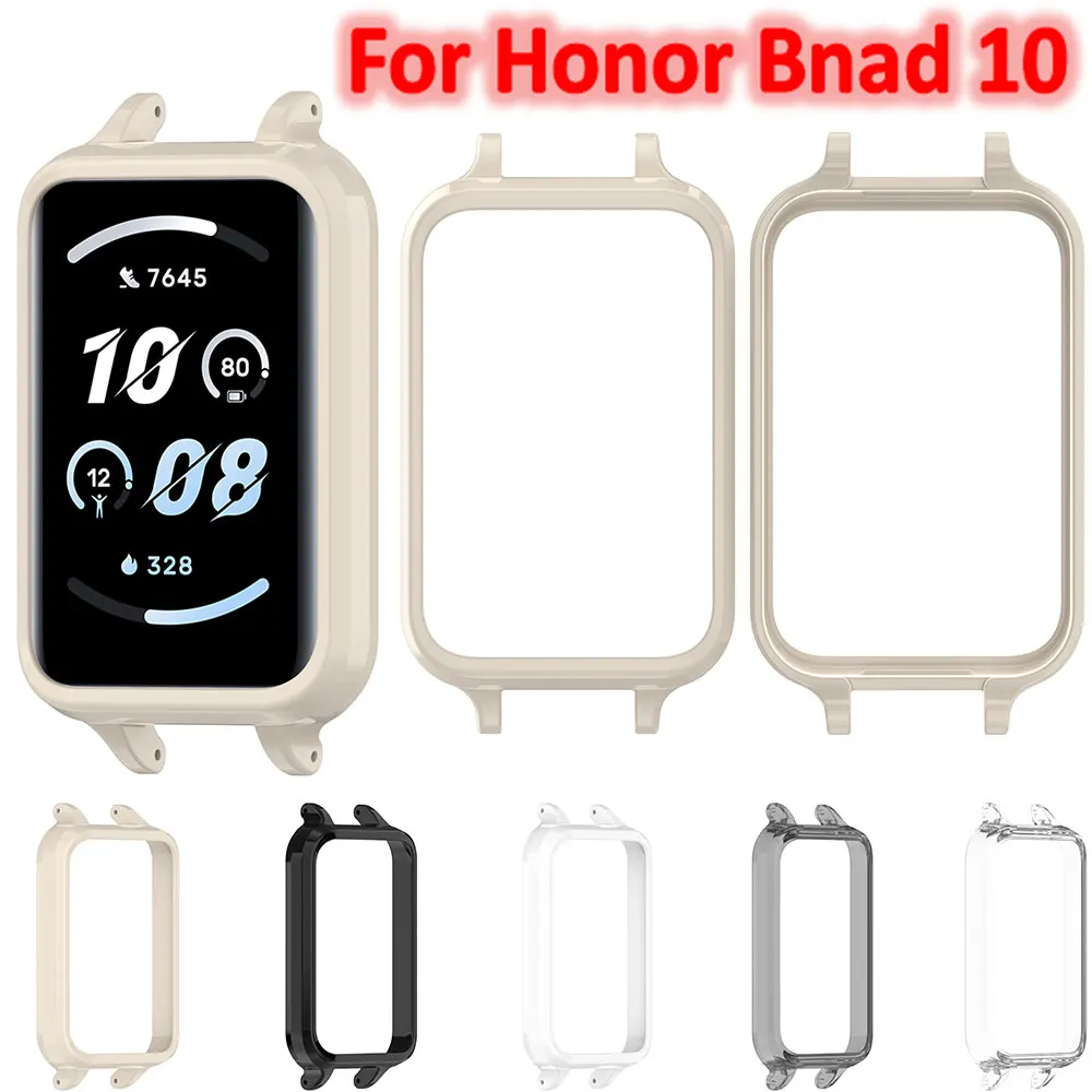 حافظة حماية للشاشة لهاتف Honor band 10 غطاء حماية لـ Honor band 10 غطاء مقاوم للصدمات ملحقات إطار ممتص الصدمات