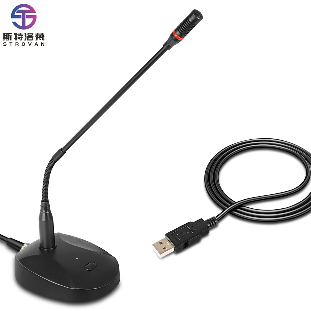 

U140 Flexible Desktop USB Condenser Microphone for Gaming Recording Conference