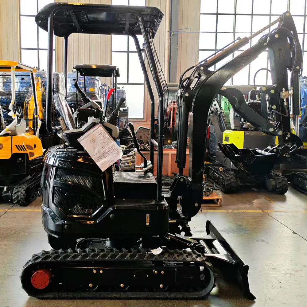 Farm Garden 1.8 Ton Mini Excavator Crawler Digger Multifunctional CE EPA Customized Heavy Duty Construction Machine
