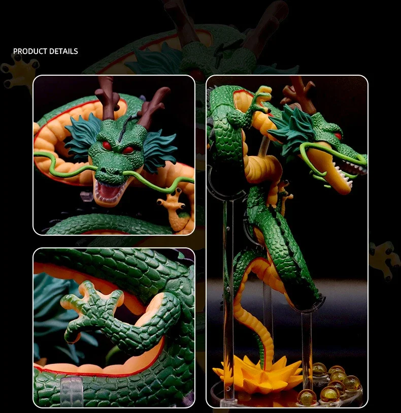 18CM Dragon Ball Z Anime Figure Shenron PVC Figurine Doll Shenlong DBZ Toys Model Statue Briquedos Juguetes Boys Birthday Gifts