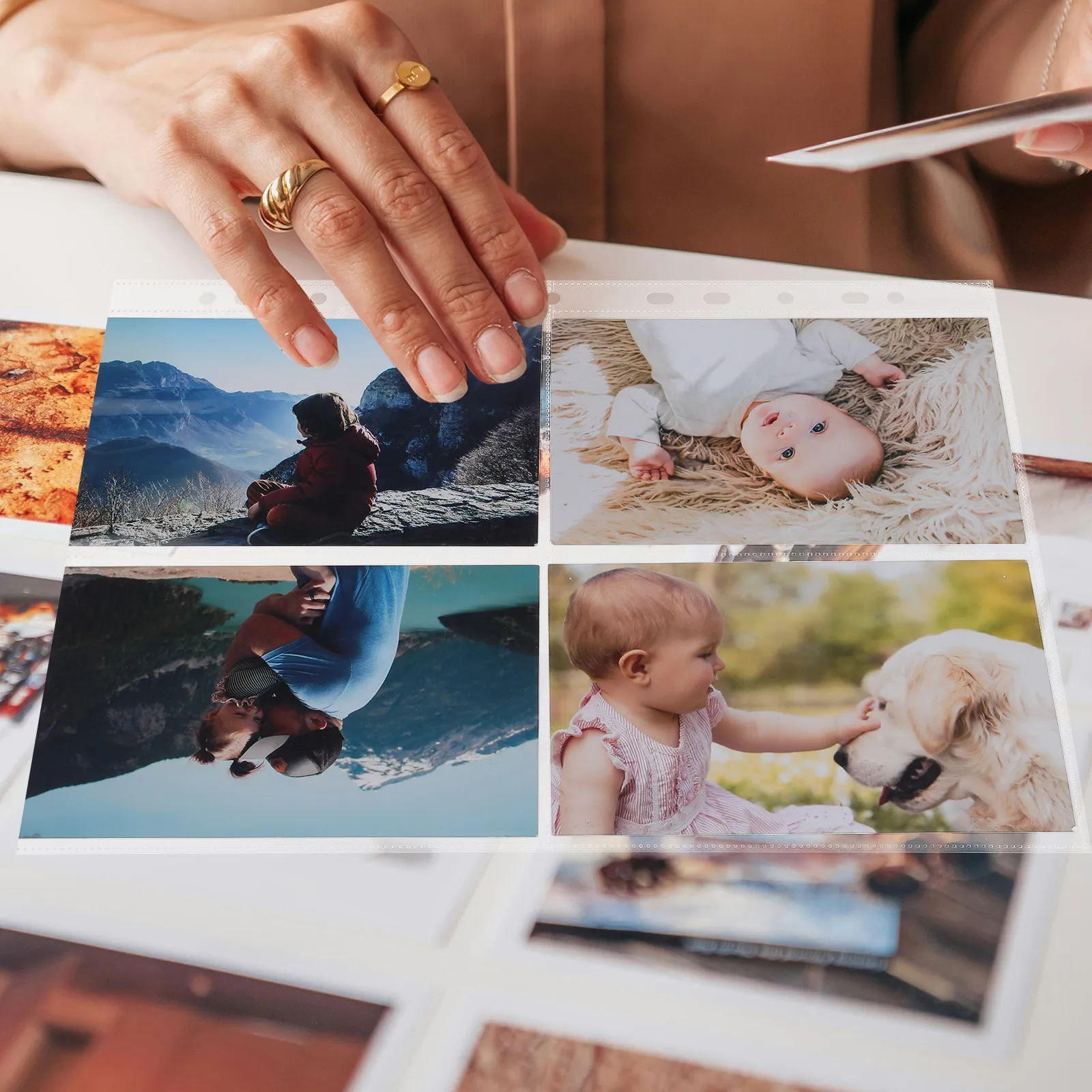 

30 листов для коллекционных карточек формата А4, двусторонние защитные страницы для альбомов, для организации игровых карт