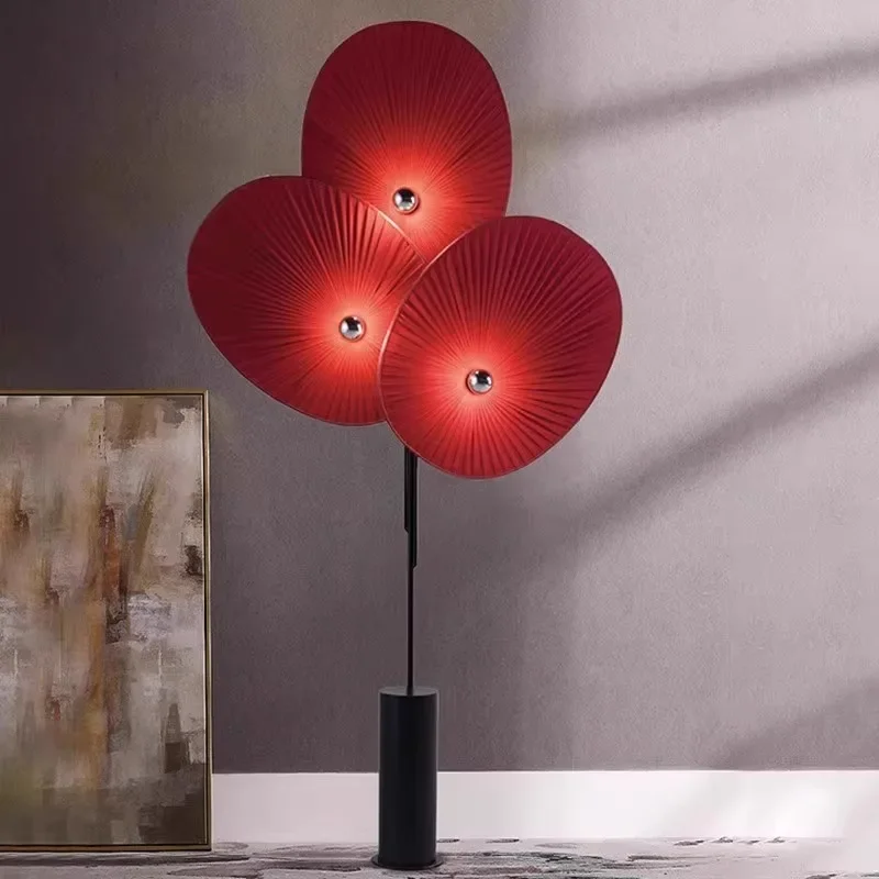 

New Best-selling Dopamine Creative Floor Lamp for Restaurant Bedroom Coffee Shop Designer Indoor Glossy Lighting Design Fixtures
