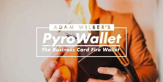 PYRO Wallet Magic Tricks Magician Close Up Street Illusions Gimmick Props Mentalism Funny The Business Card Fire Wallet Magia