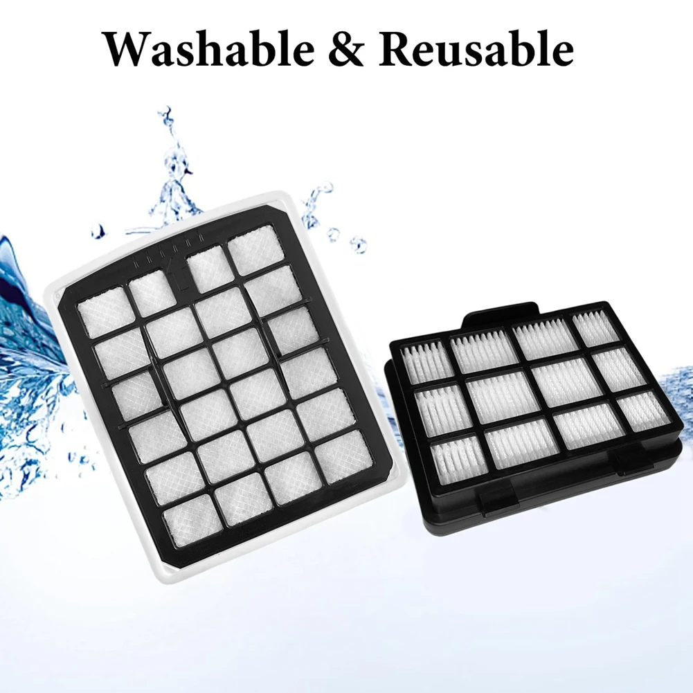 A005-Für Eureka NEN186BL NEN180 Beutelloser Bodenstaubsauger 1 Staubbecherfilter 1 HEPA-Filter 1 Reinigungsbürste