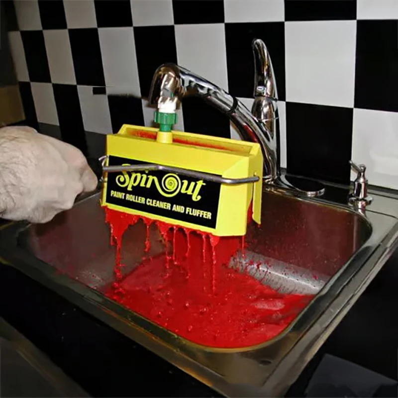 Nettoyeur de rouleaux de peinture, nettoyeur de rouleaux de peinture, sèche-linge, lave-linge, outil de nettoyage pour rouleaux de peinture, outil de nettoyage de rouleaux