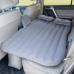 135*80Cm Auto-Interieur Levert Auto Opblaasbaar Bed Achterbank Matras Verbonden/Split Met Gesorteerde Flocking