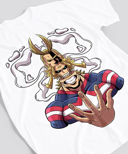 T-shirt for Anime HERO: Toshinori Yagi All Might