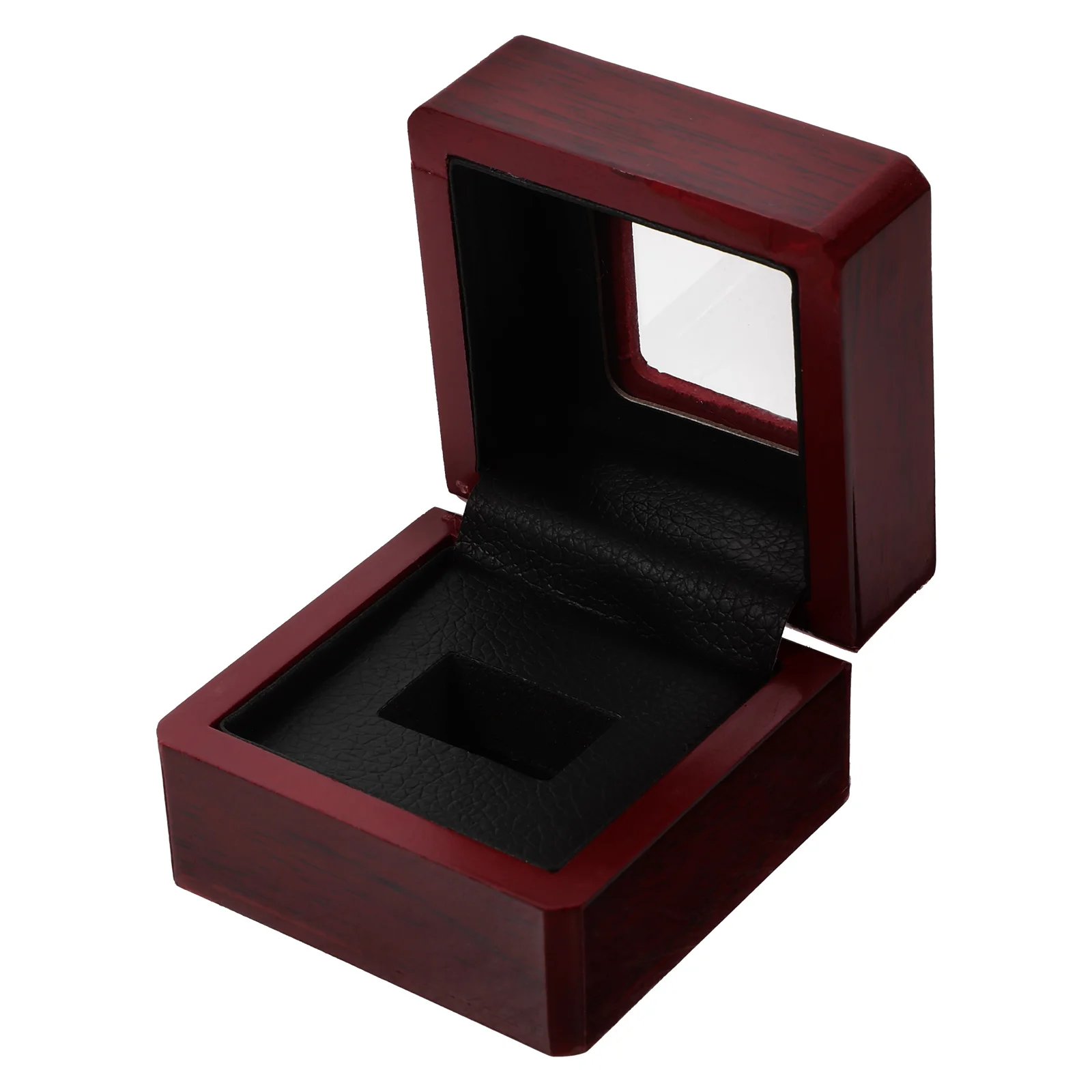 

Wooden Champion Box Display Case Jewelry Storage Holder Athlete Commemorative Keepsake Ring Champion Ring Box Organizer