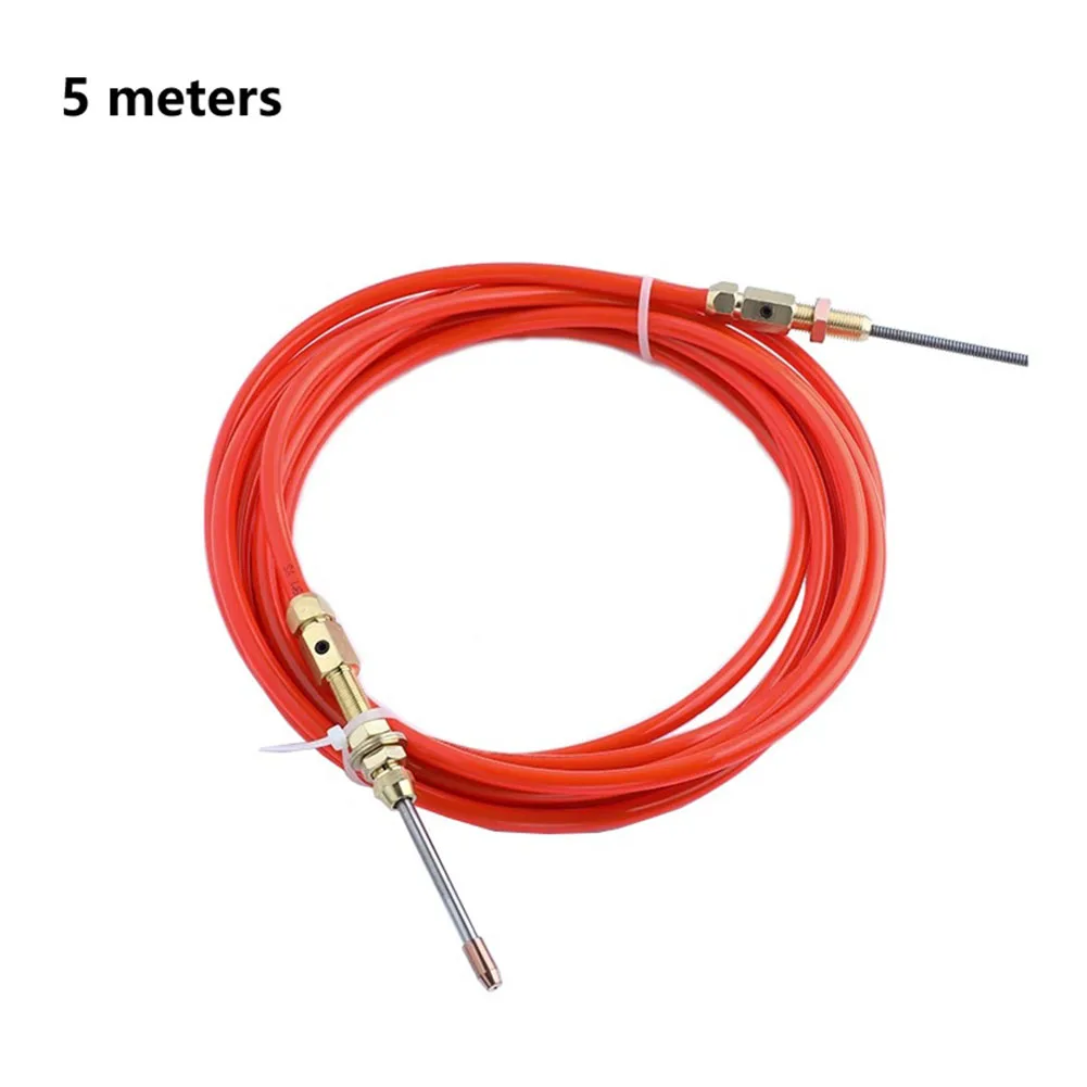 5meters Wire Feeding Tube Automatic Welding Accessory Gas Machine Automatic Welding Accessory Sturdy Construction 3meters Length