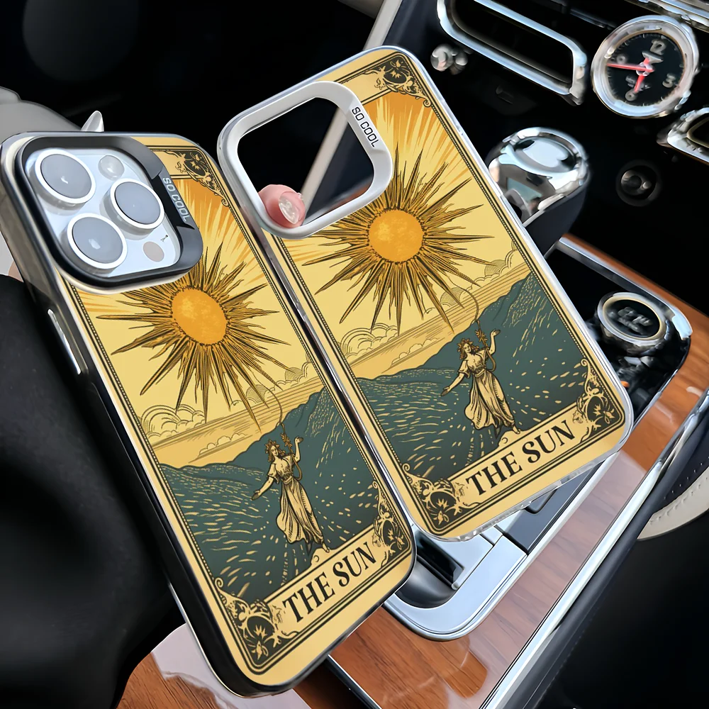 

Чехол для телефона Epc Tarot Sailor Moon IMD для iPhone 16, 15, 14, 13, 12, 11 Pro Max Plus, серебристый цвет