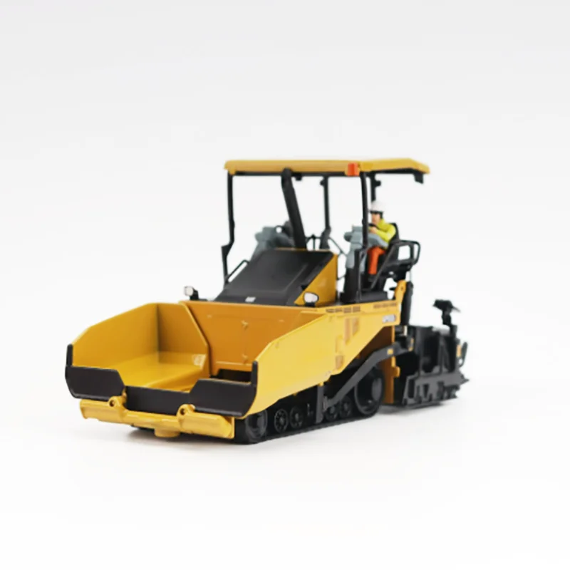 Diecast 1:50 Scale Alloy AP655 Road Paving Machine Engineering Vehicle Model Simulation Toy Collection Static Ornament 85590MH