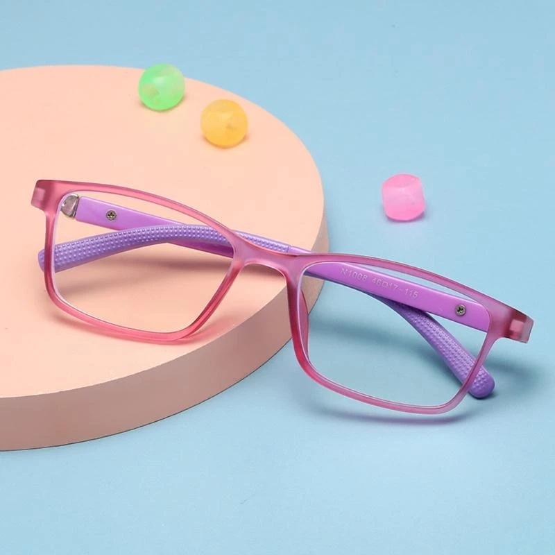 Kids Computer Safety Glasses Optical Frame Anti Blue Light Eye for Protection Glasses Anti-Dust Glasses UV Goggles
