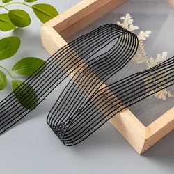 5 Meters Elastic Band 40mm For Underwear White Mesh Elastic Ribbon Garment Sewing Handmade Accessories Decoration Trimming