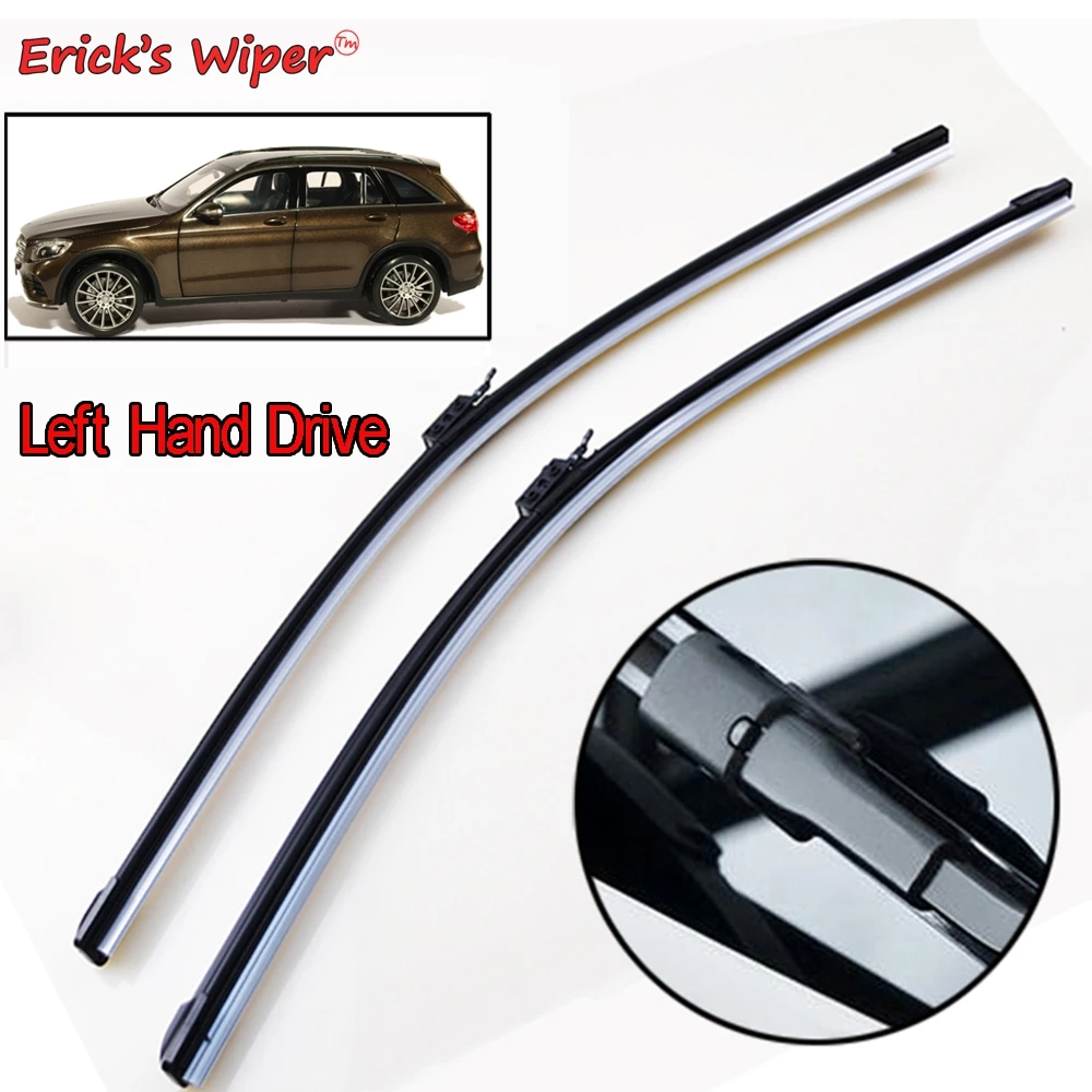 Erick's Wiper LHD Front Wiper Blades For Mercedes-Benz GLC-Class X253 C253 200 220d 250d 300 350e 43 63 Windshield Windscreen