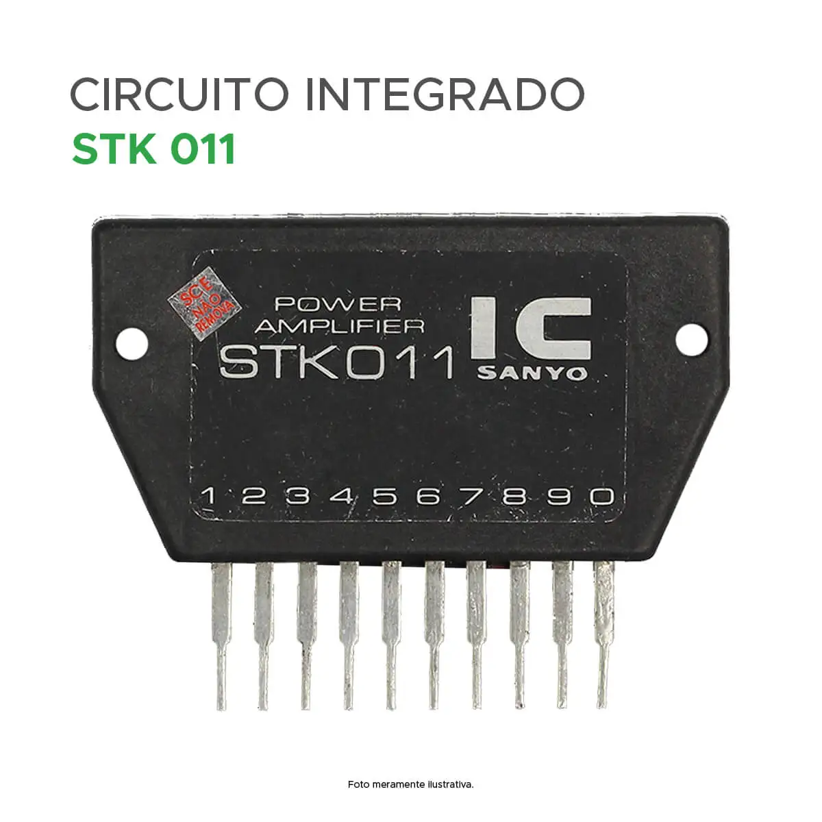 Integrated Circuit C. I Stk011 / Stk 011 - Original Chipsce