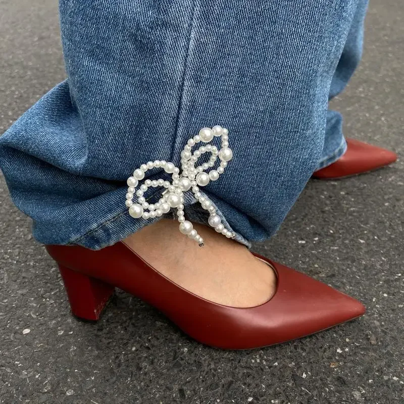 Brooch Detachable Tassel Fixed Clothes Pin Waist Buckle Button Clasps Trouser Leg Decorative Brooch