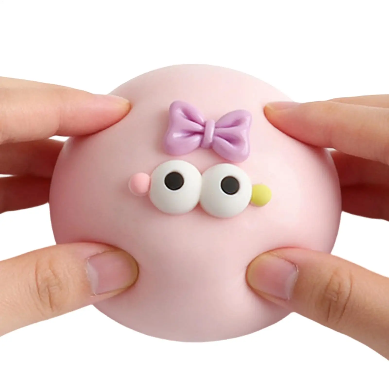 Soft Dumpling Balls Sensory Toys Cute Soft And Fluffy Bun Stress-Relieving Sensory Toy Soft Funny Relaxing Squeeze Ball
