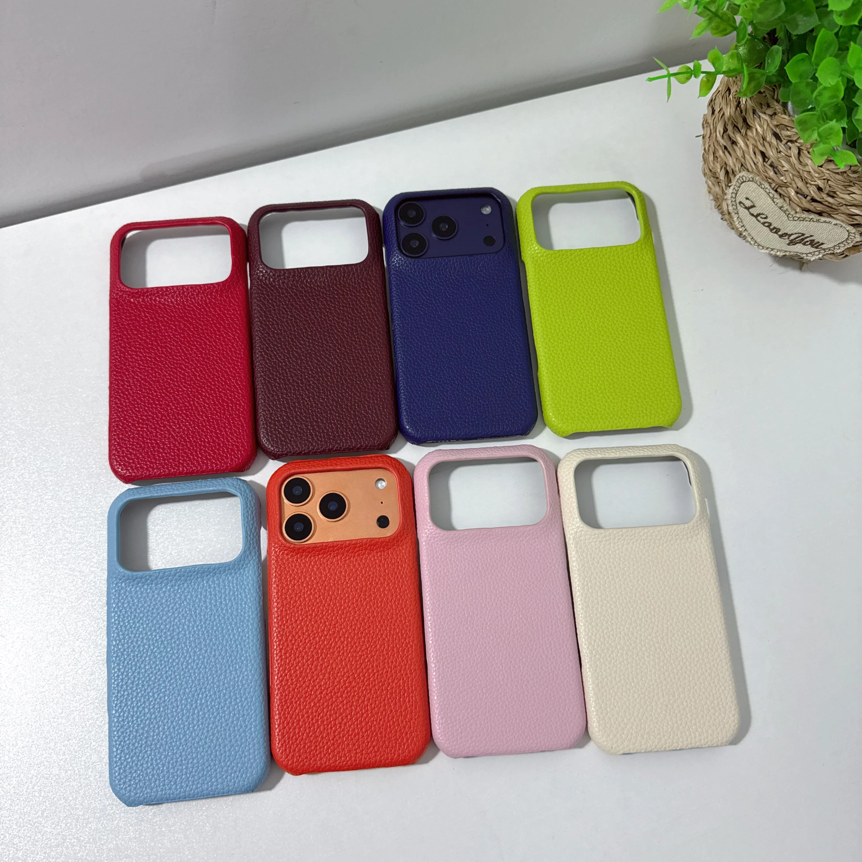 

Luxury simple business PU leather Case for iPhone 17 16 15 14 13 Phone Cover 17 16 15 14 13 Pro MAX Hard Shockproof Back Funda