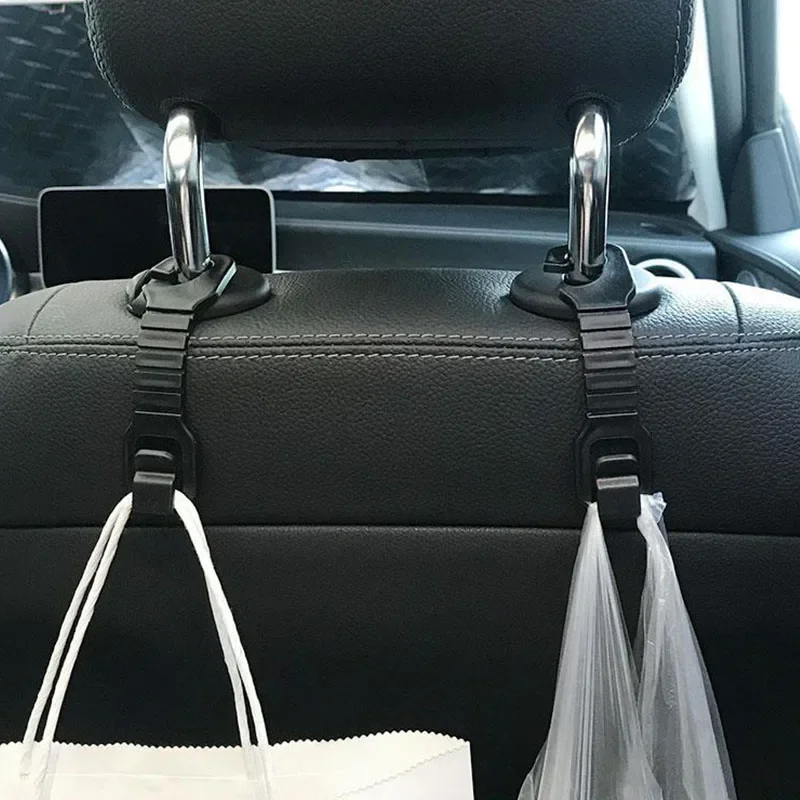 Universal Car Seat Back Hook Multi-function High Quality Hidden Trial Adjustable Storage Rack Auto Interior Accessories