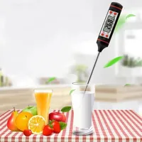 Read Thermometer Probe Digital BBQ Baking Oil Milk Pen Style Thermometer Kitchen Tool Cooking Food Meat Instant
