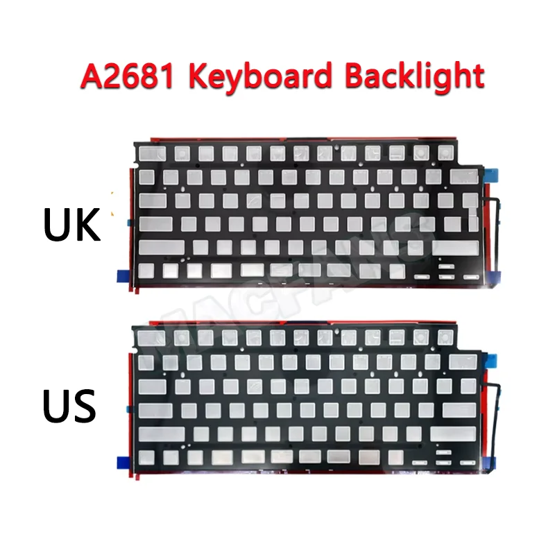 Laptop New Backlight for MacBook Pro/Air Retina A2179 A2337 A2681 A2141 A2251 A2289 A2338 Keyboard Backlight Backlit Sheet Cover