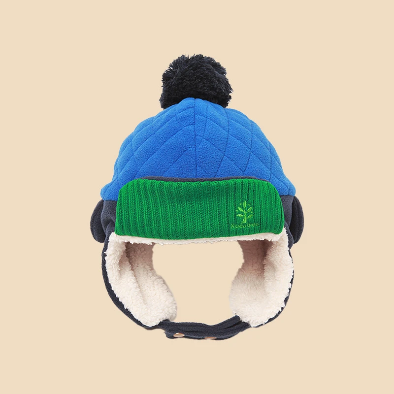 2pcs/Lot 0-14 Years Old Kids Winter Hat & Scarf Baby Winter Cap Children Warm Scarf For Boys Girls Ear Protection Caps