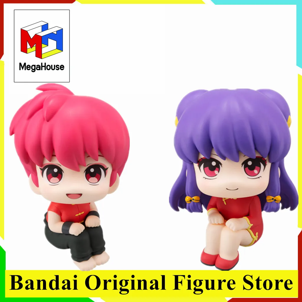 

Original MegaHouse MH Look UP Anime Ranma Nibun-no-Ichi Shampoo Action Figure Toys PVC Model Collection Saotome Ranma Doll