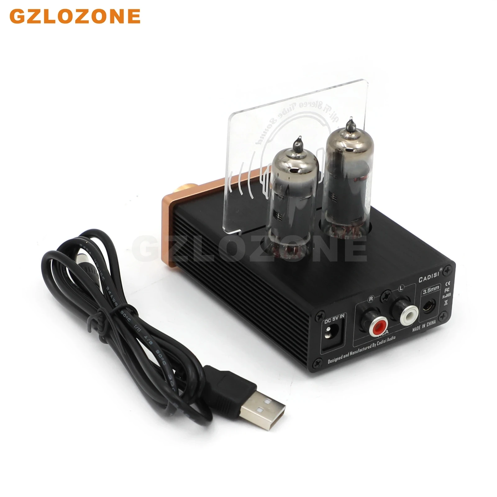 XZ-U808U Ultra HIFI High current Class A Tube headphone amplifier Electronic tube Headphone amp