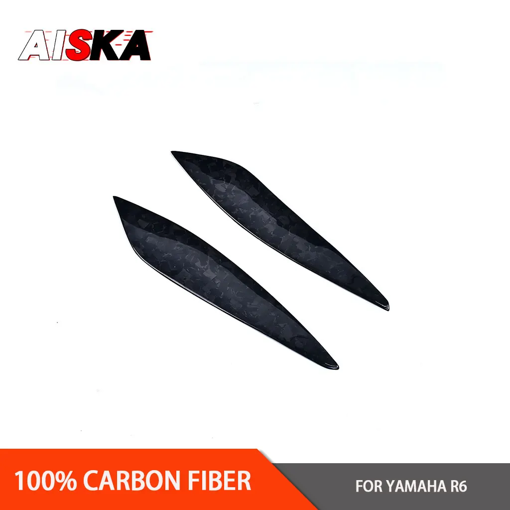 For YAMAHA R6 2017 - 2024 100% Full 3k Carbon Fiber Fuel Tank Side Panel Fairings Motorcycle Accessories and Parts