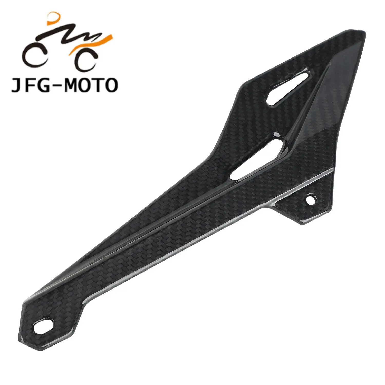 Funparts Motorcycles Accessories Chain Guard Cover Carbon Fiber Parts For Suzuki DRZ400 DRZ400SM 2000 2001-2017 Dirt Pit Bike