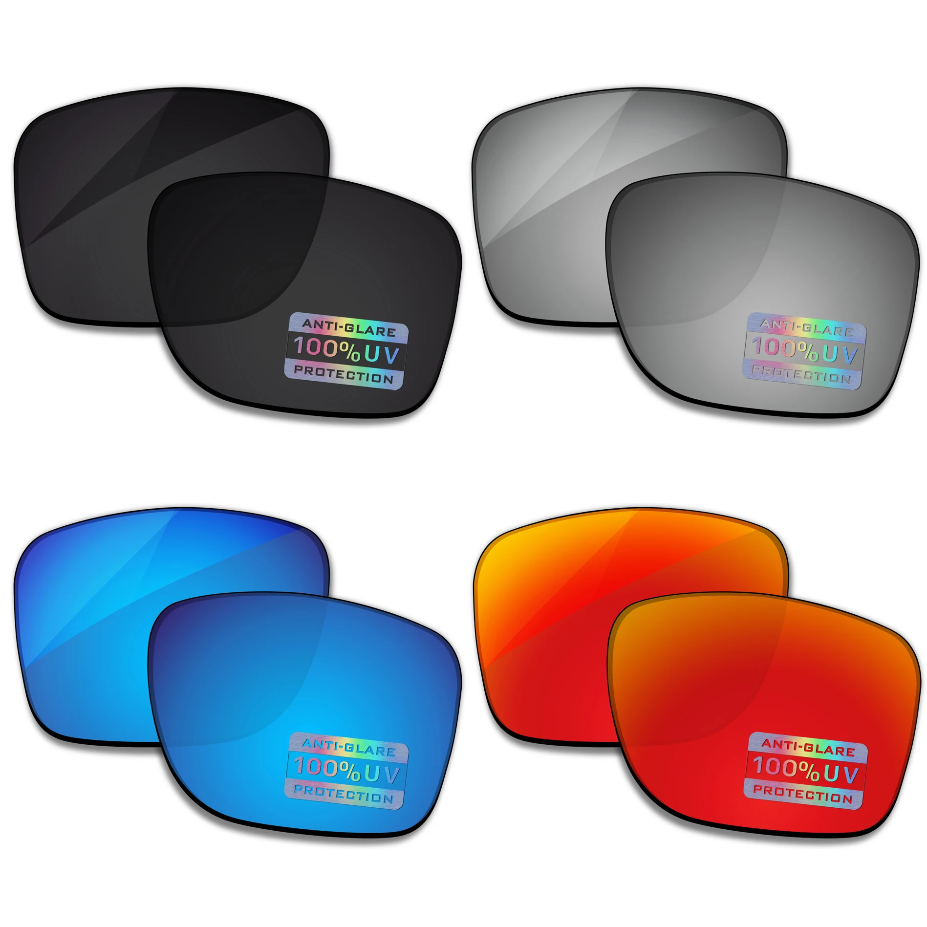 

MYCOURAG Replacement Lenses for OAKLEY Gauge 8 L OO4124 - 62mm Sunglasses UV400 Protection Multi-Color Options