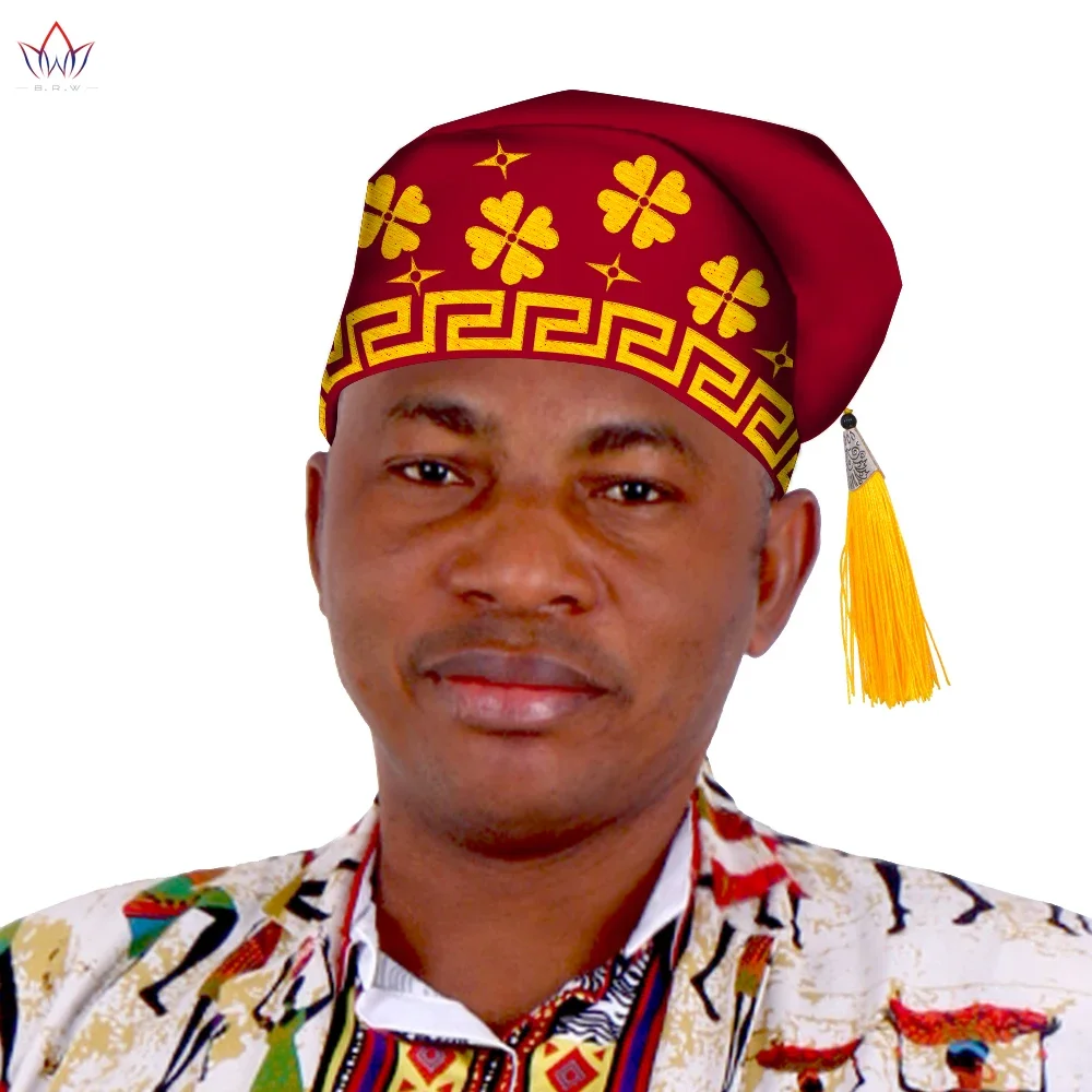 Afrikanischer kufi hut mit gold weiß schwarz stickerei afrikanisch inspirierte mode ankara kappe schwarz geschichte monat männer accessoire wyn2026 – Detail 6