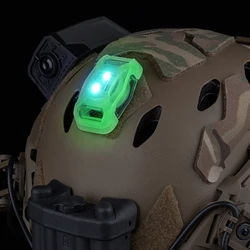 Luz de señal táctica NANO con modos IR y MOLLE para pesca y caza