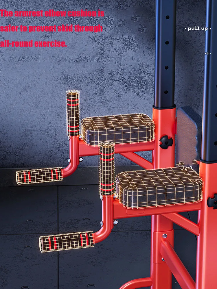 Household Horizontal Bar, Indoor Pull-up Device, Floor Stand, Single and parallel Bar, Stretching Hanging Bar, Fitness Equipment