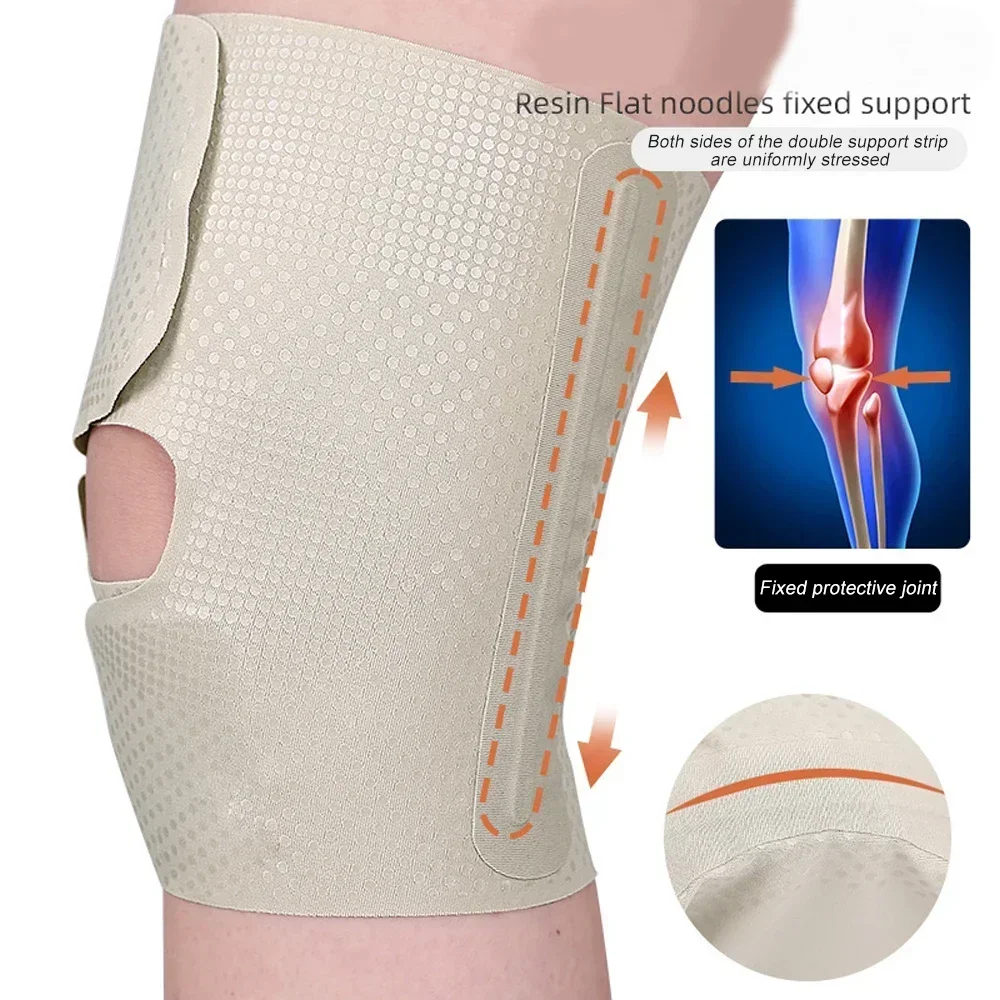 Knee Brace with Side Stabilizer, Compression Knee Support for Pain Relief, Fast Recovery,Meniscus Tear,ACL,MCL,Arthritis,Running