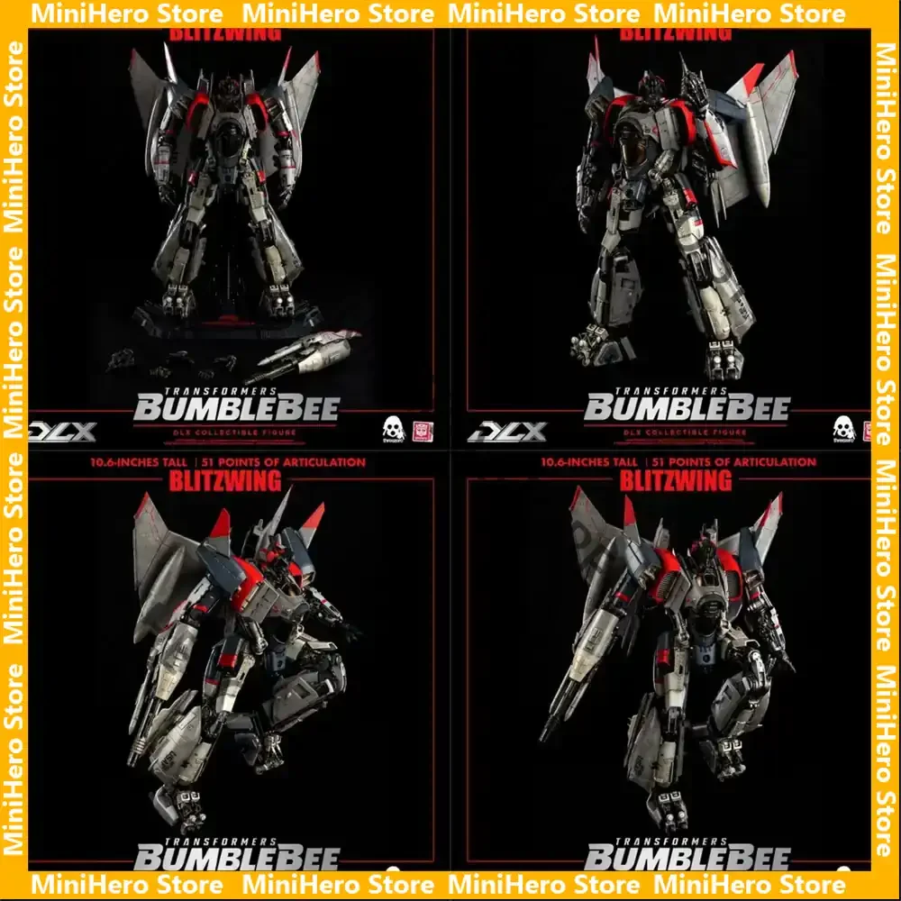 

В наличии: Оригинальная фигурка-трансформер ThreeZero G1 Blitzwing 1/12, литая металлическая, коллекционная