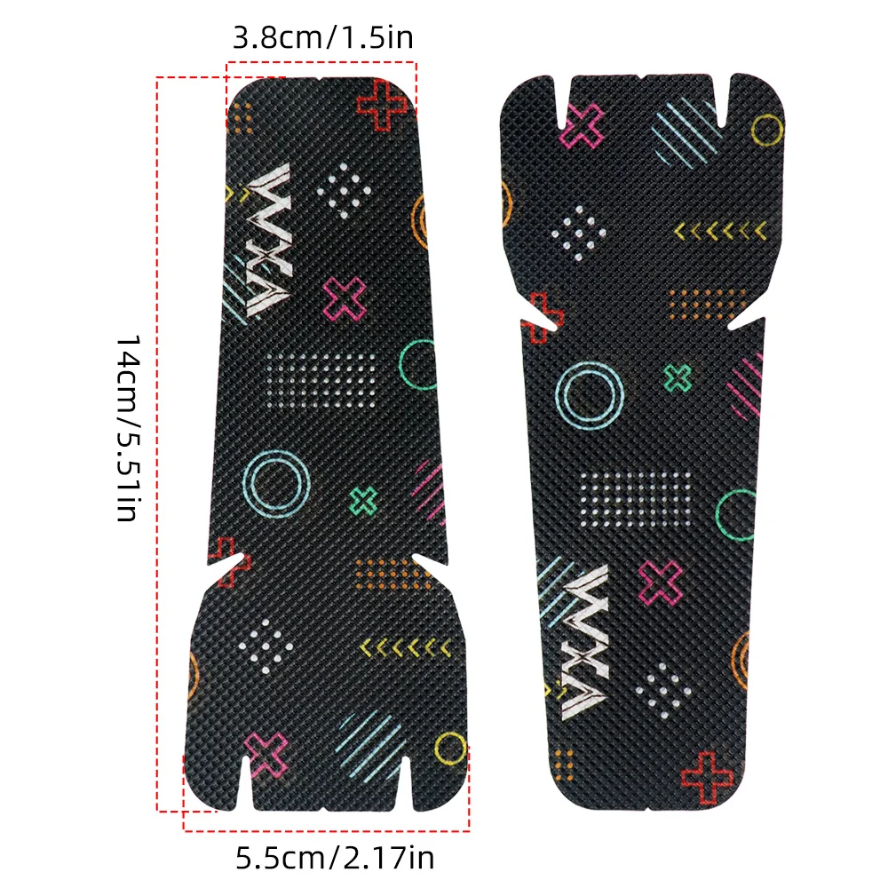 Mountain Bike Handlebar Sticker Anti-scratch PVC Sticker Sunscreen Bicycle Handlebar Protection Sticker Decoration Accessories